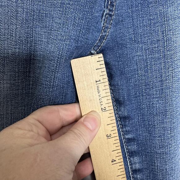 AG Adriano Goldschmied Stevie Ankle Jeans Womens 28R Blue Slim Straight Denim - Picture 11 of 12